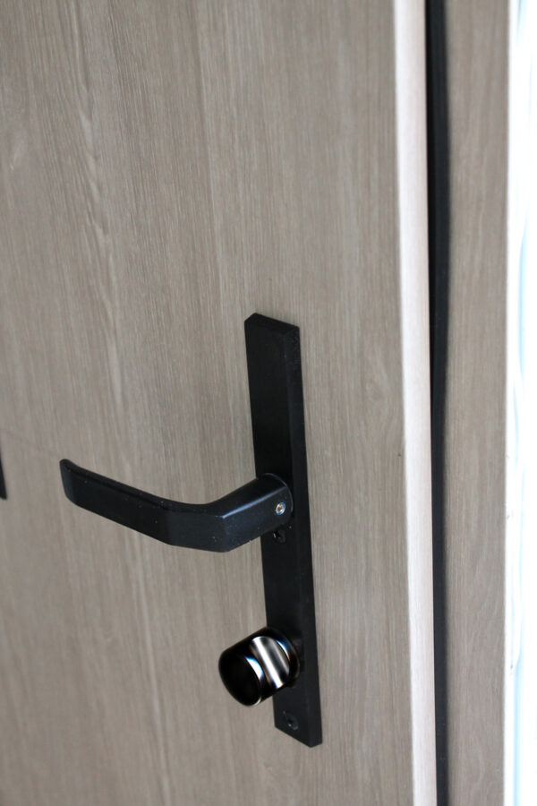 BARCA- STAINLESS STEEL ENTRY DOOR with Glass - villedoors.com