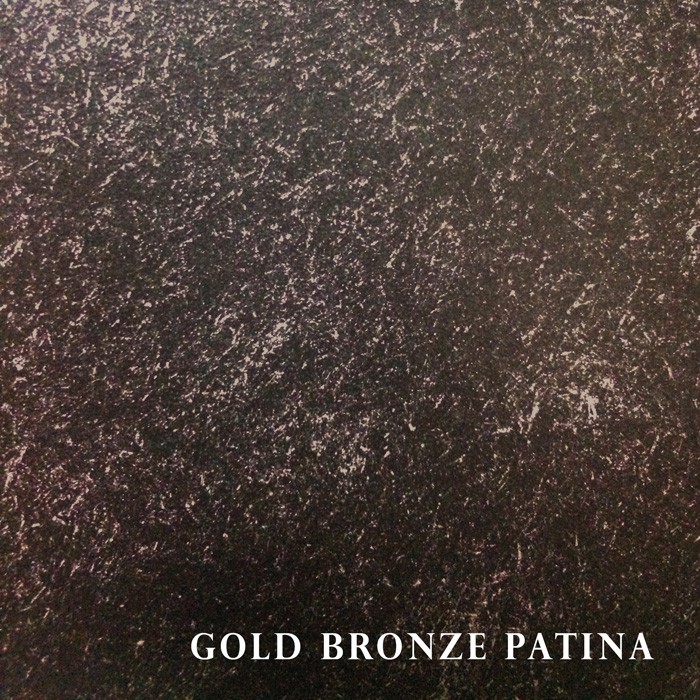 Gold Bronze Patina