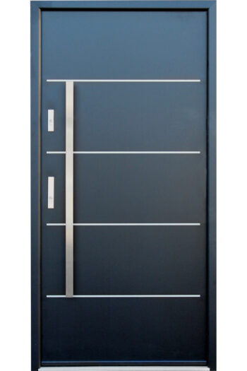 "Sofia" - Aluminum Modern Entry Door - villedoors.com