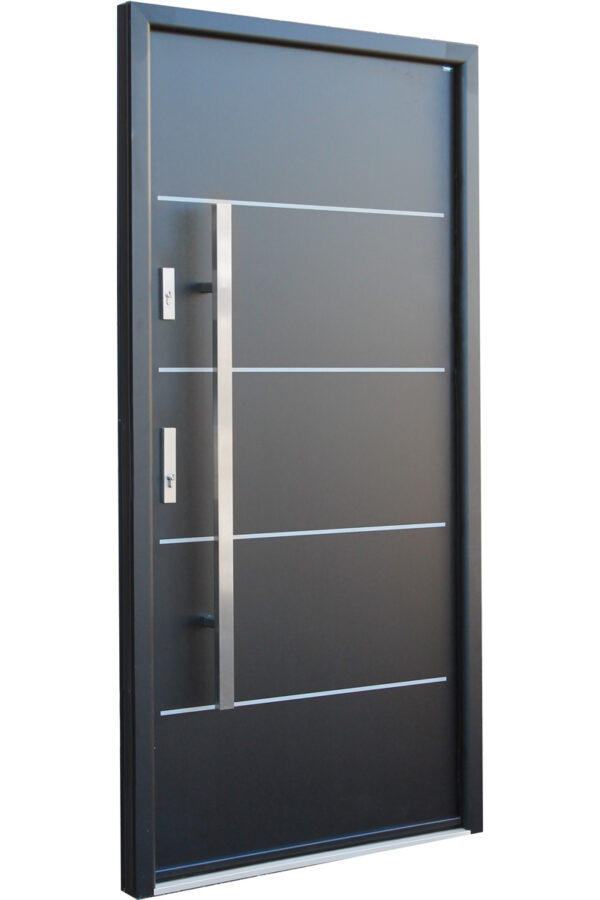 "Sofia" - Aluminum Modern Entry Door - villedoors.com