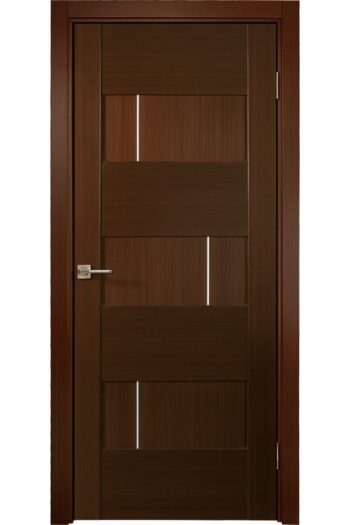 "Dominika" Wenge Oak Modern Interior Door - villedoors.com