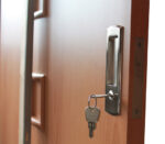Sliding Pocket Door Keyed Lock - villedoors.com