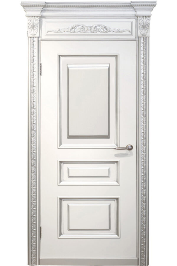 "Trento" Royal Classic Interior Door in White - villedoors.com