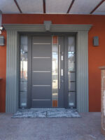 Lisbon - Aluminum Entrance Door with One or Two Sidelights - villedoors.com