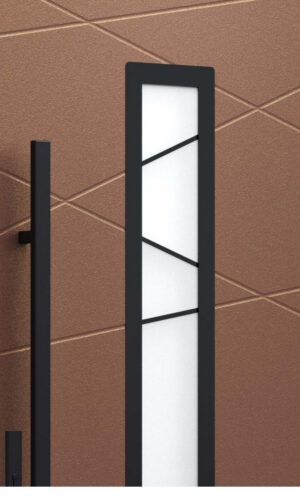 Naples - Modern Stainless Steel Exterior Door - villedoors.com
