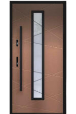 Naples - Modern Stainless Steel Exterior Door - villedoors.com