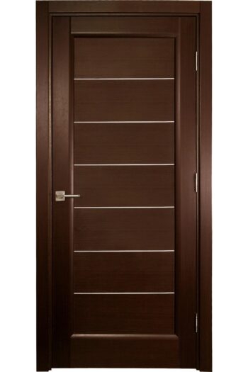 "Lagoon" Wenge Modern Interior Door - villedoors.com