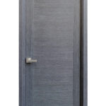 "Milano" Interior Door in Black Apricot Finish