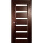 "Tokyo" Wenge Interior Door with Glass - villedoors.com