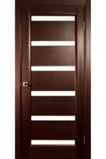 "Tokyo" Wenge Interior Door with Glass - villedoors.com
