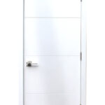 "Diplomat" - White Laminated Interior door - villedoors.com