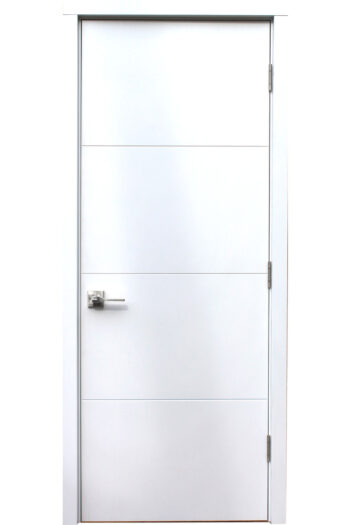 "Diplomat" - White Laminated Interior door - villedoors.com