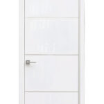 "Gloria" - Glossy White Modern Interior Door