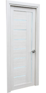 "Miami" White Ash Interior Door - villedoors.com