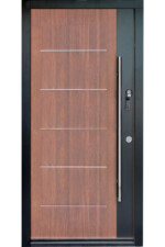 "Milano"- Aluminum Modern Entry Door 38" x 81 1/2" LH