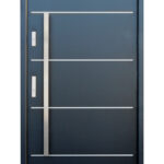 "Sofia" - Aluminum Modern Entry Door - villedoors.com