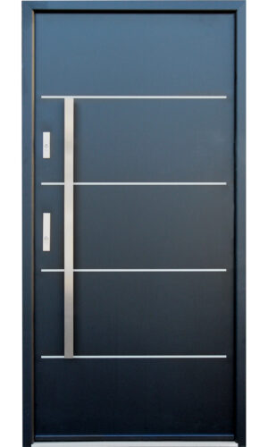 "Sofia" - Aluminum Modern Entry Door - villedoors.com