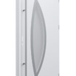 "Tampa" - Modern Stainless Steel Entry Door - villedoors.com