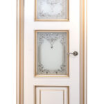 "Troya" Beige Enamel Royal Interior Door - villedoors.com
