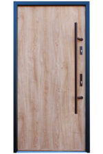 Florence - Modern Stainless Steel Exterior Door