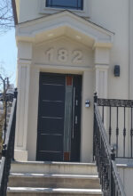 Lisbon - Modern Aluminum Entrance Door with Glass - villedoors.com
