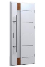 Lisbon - Modern Aluminum Entrance Door with Glass - villedoors.com