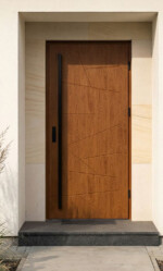 Florence - Modern Stainless Steel Exterior Door - Image 6