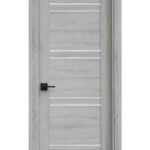 "Venice" Interior Door in Grey Sonoma Finish - villedoors.com