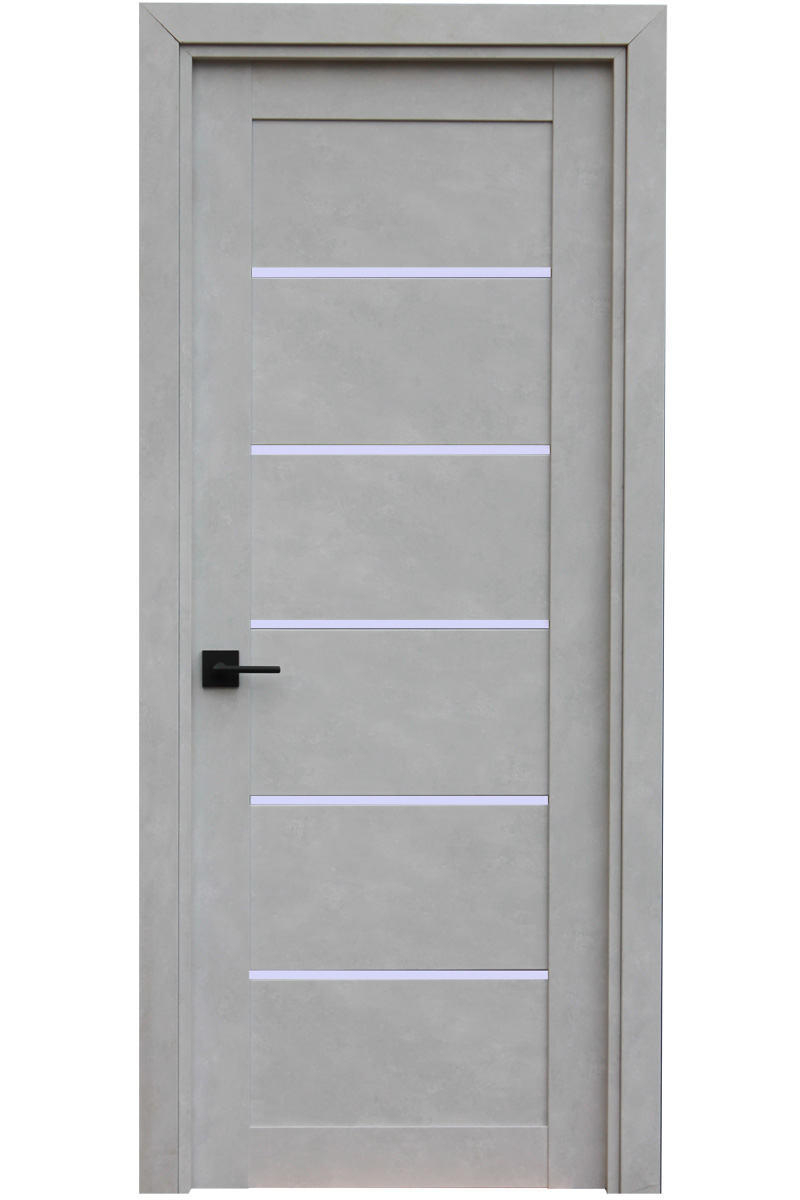 "Legno" Interior Door in Grey Stone - villedoors.com