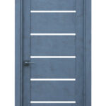 "Venice" Interior Door in Anthracite Finish - villedoors.com