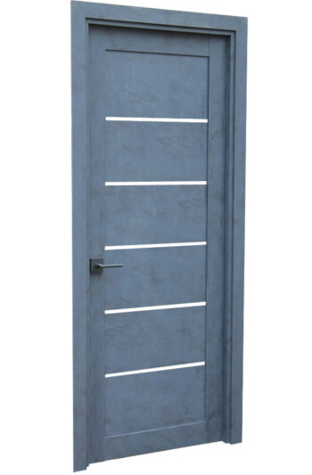 "Venice" Interior Door in Anthracite Finish - villedoors.com