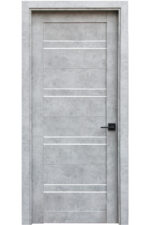 Venice Interior Door in Light Concrete Finish - villedoors.com