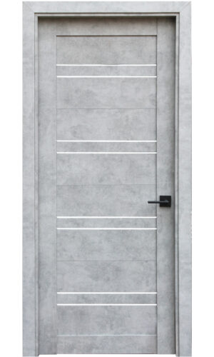 Venice Interior Door in Light Concrete Finish - villedoors.com