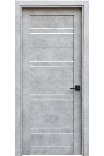 Venice Interior Door in Light Concrete Finish - villedoors.com