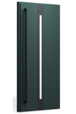 Glasgow- Stainless Steel Entry Door with Glass - Image 2