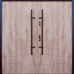 "Florence" - Red Oak Entry Double Door - villedoors.com