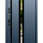 Glasgow- Stainless Steel Entry Door with Glass