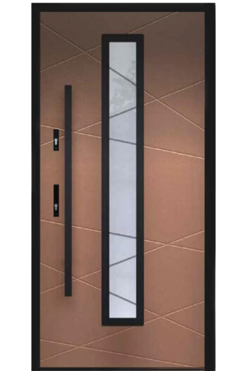 Naples - Modern Stainless Steel Exterior Door - villedoors.com