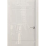 "Gloria" - Glossy Grey Modern Interior Door