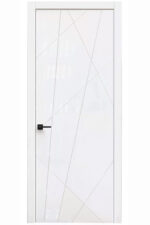 ART LITE CHAOS Interior Door in White Matte