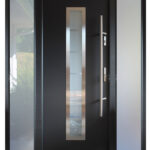 "Madrid" - Modern Entry Door with One or Two Sidelights