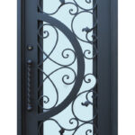 WR29 Glass Iron Door