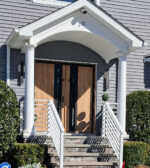 "New Yorker" - Modern Double Door in Red Oak - Image 2