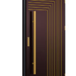 3D Collection Stainless Steel Entry Door Z1