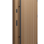 3D Collection Stainless Steel Entry Door Z2