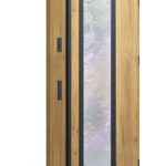 Houston - Modern Stainless Steel Entry Door