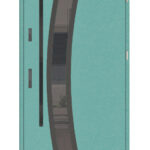 Seattle- Stainless Steel Entry Door with Glass