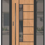 "FI11" - Aluminum Door with One or Two Sidelites