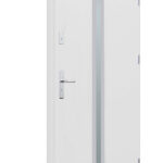 ""Glasgow" Modern Entry Door with Glass on Sale! Hurricane Impact.