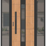 "Melbourne" - Entry Door with One or Two Side Panels